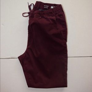 Burgundy Pacsun Joggers